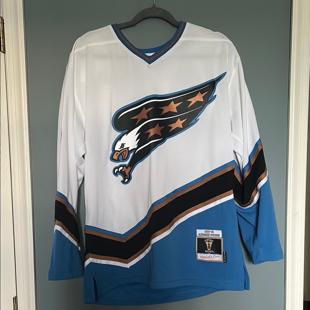 Alexander Ovechkin Screaming Eagle Washington Capitals Hockey Jersey